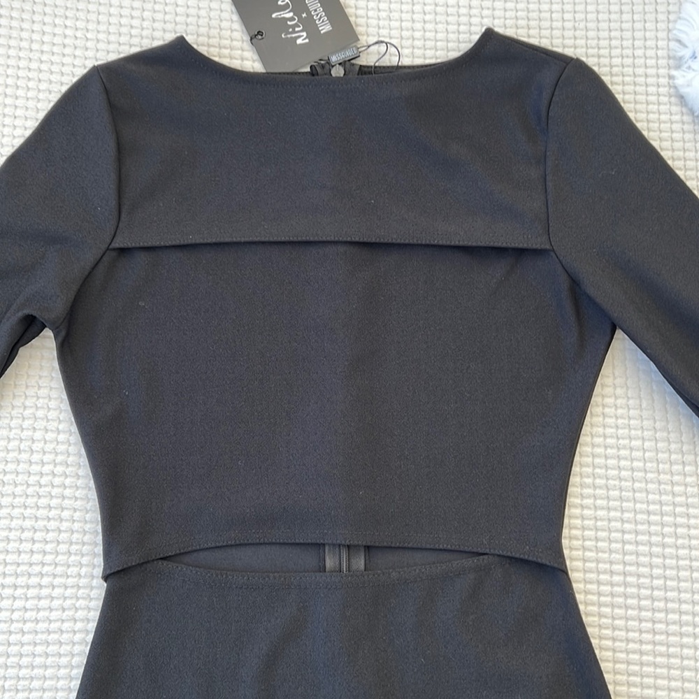 BRAND NEW MISSGUIDED MIDI CUTOUT DRESS! From the Nicole x Missguided collection.